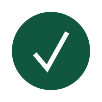 green check mark