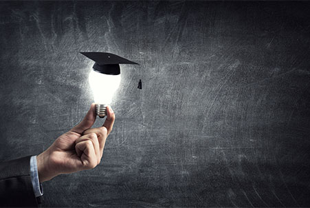 graduated lightbulb